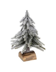 OGGETTISTICA NATALE: vendita online DEC ALBERO INNEVATO 19CM ASSORTITO in offerta