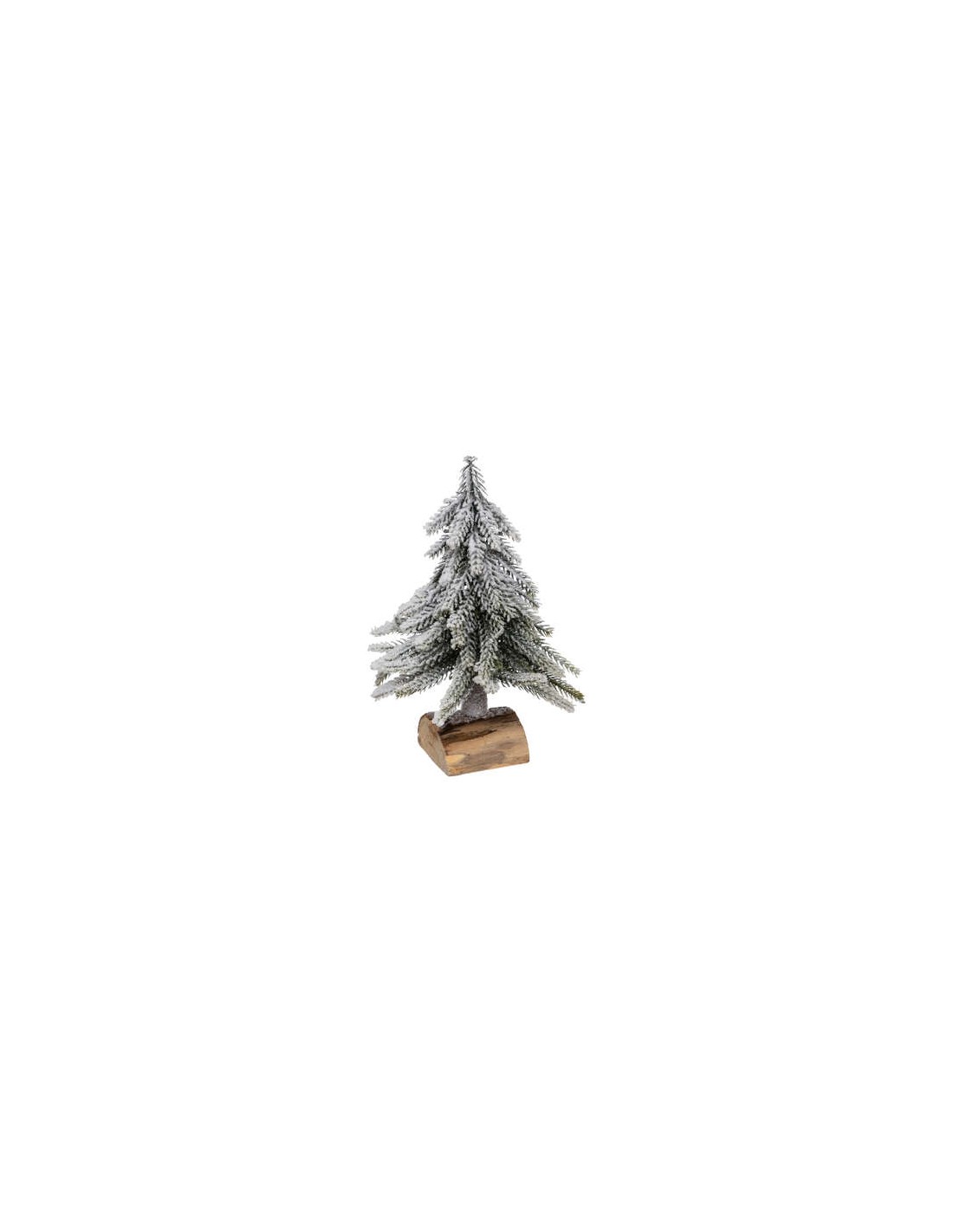 OGGETTISTICA NATALE: vendita online DEC ALBERO INNEVATO 19CM ASSORTITO in offerta