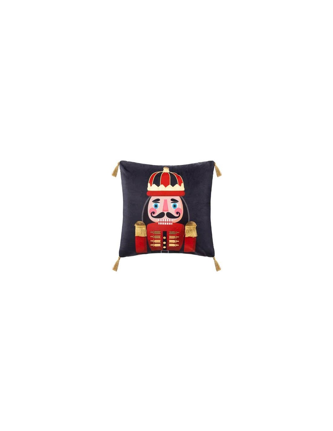 TESSILE: vendita online Cuscino di Natale Schiaccianoci 40cm – La Magia di Natale a casa tua in offerta