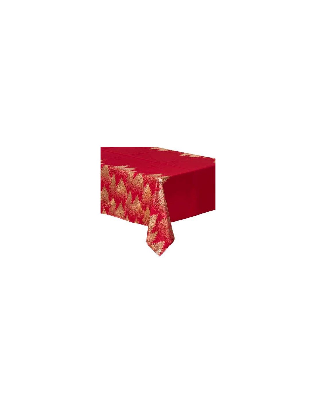 TESSILE: vendita online TOVAGLIA 183855 ROSSO/ORO 140X360CM DEC ALBERI in offerta