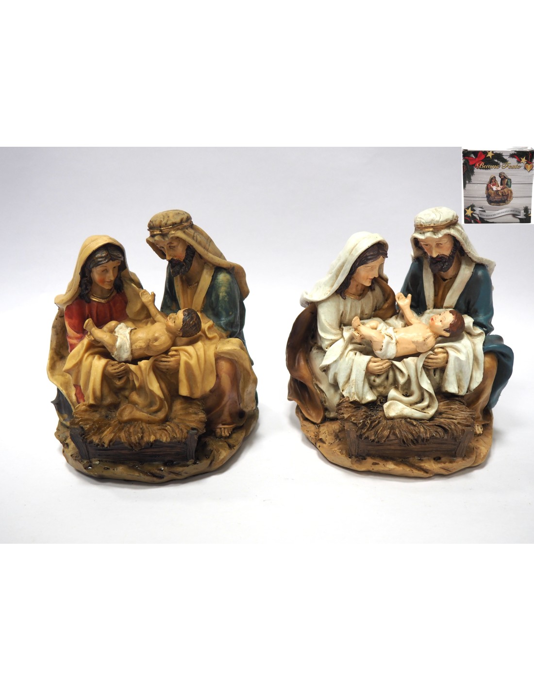 PERSONAGGI PRESEPE: vendita online NATIVITA'74433 SEDUTA 14X13CM in offerta