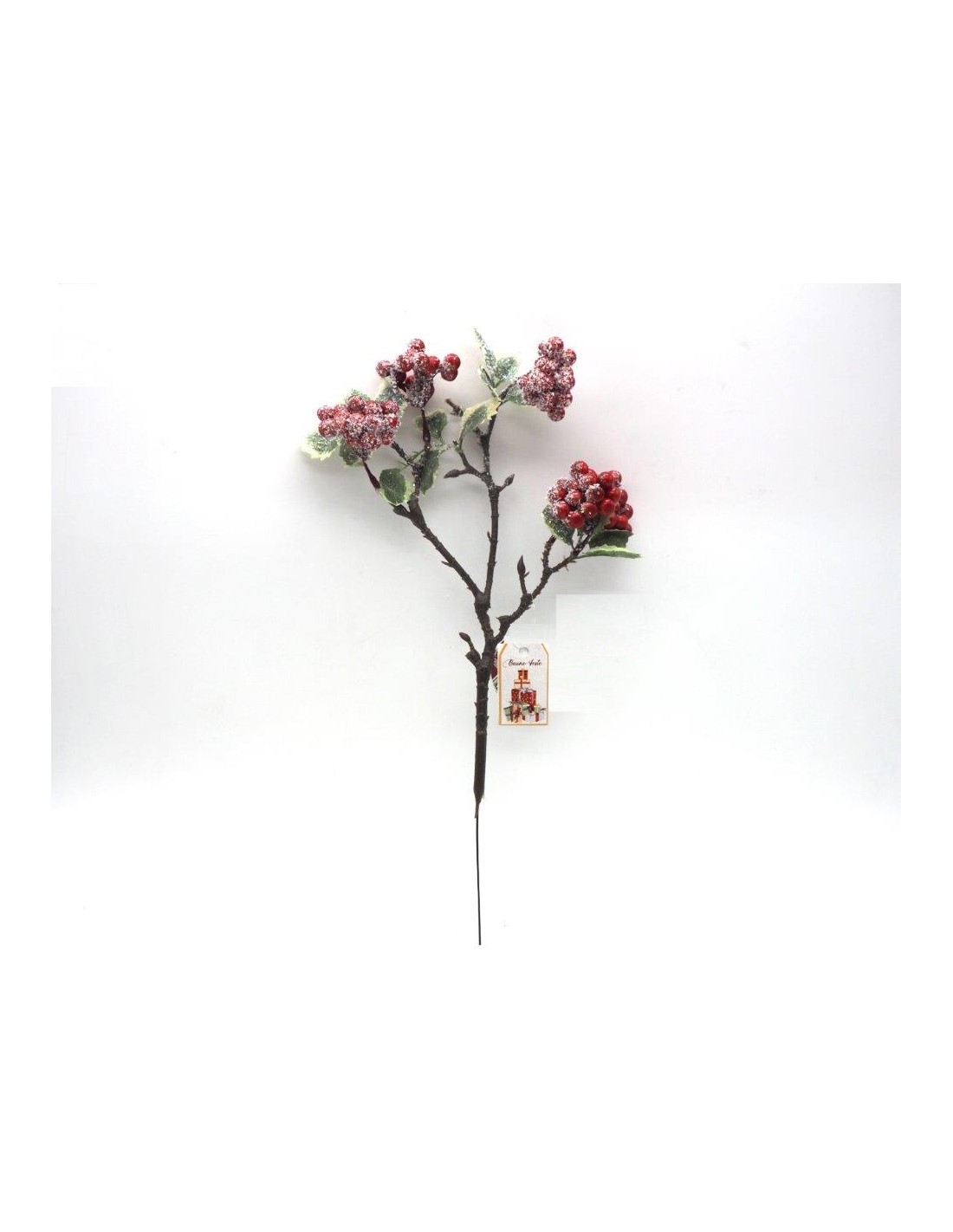 FIORI: vendita online RAMO BACCHE ROSSO 39X25CM in offerta