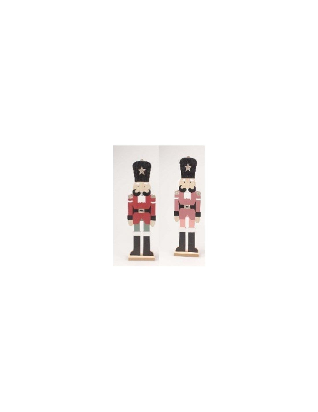 OGGETTISTICA NATALE: vendita online SOLDATINO SCHIACCIANOCI 26,5X10X5CM COLORI ASSORTITI in offerta