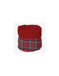 TESSILE: vendita online TEXTILE TARTAN DUBLINO CESTINO PANE TONDO in offerta
