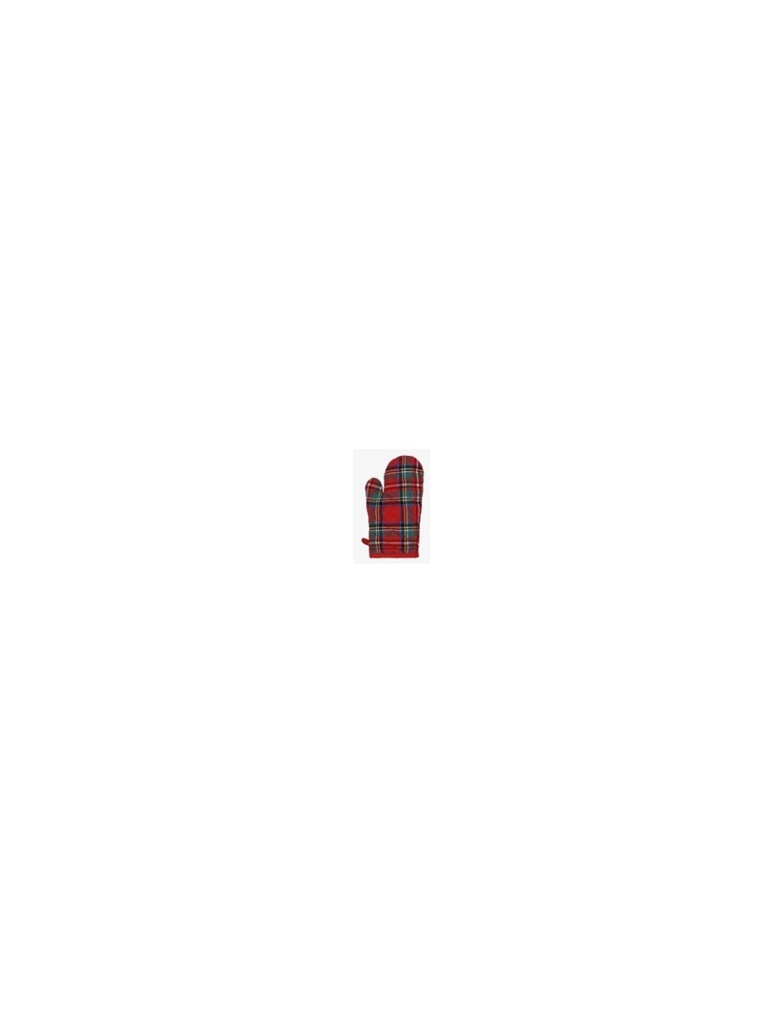 TESSILE: vendita online TEXTILE TARTAN DUBLINO GUANTO FORNO 27X17CM in offerta