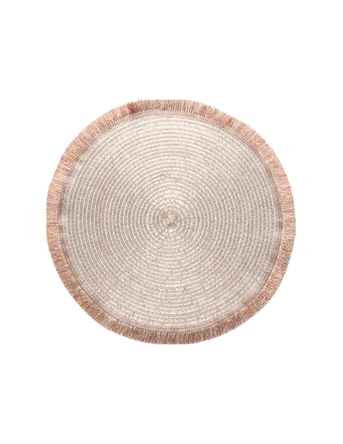 TESSILE: vendita online LUREX TOVAGLIETTA CON FRANGE 38CM RAME in offerta