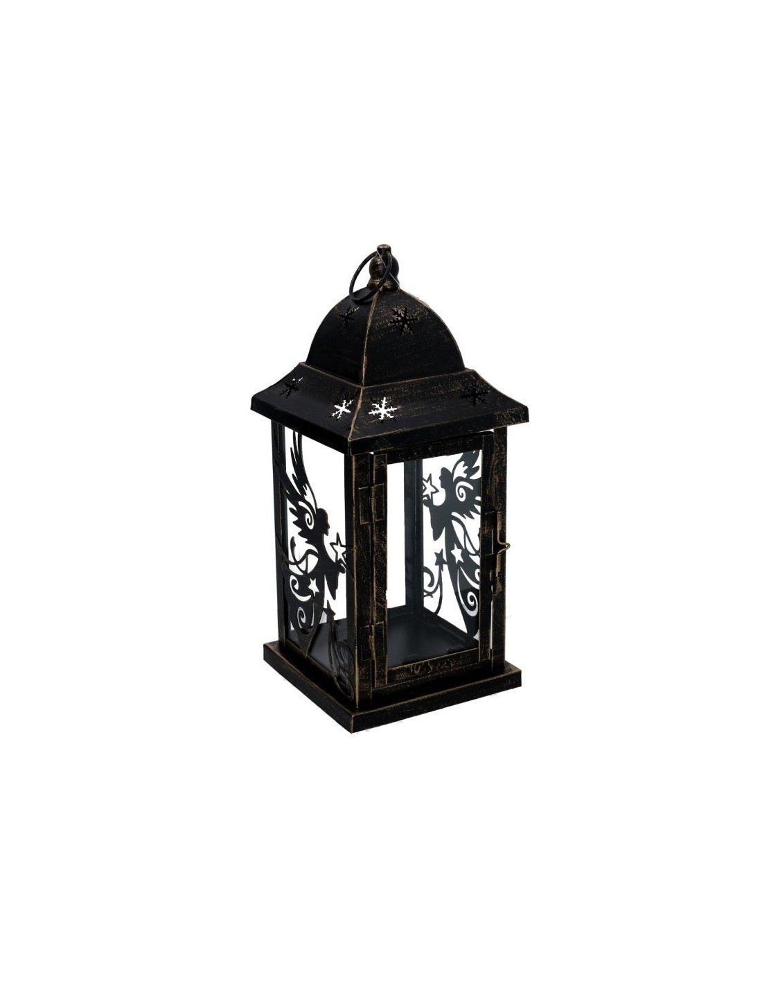 LANTERNE: vendita online LANTERNA DEC ANGELO METALLO 14X1431CM NERO in offerta