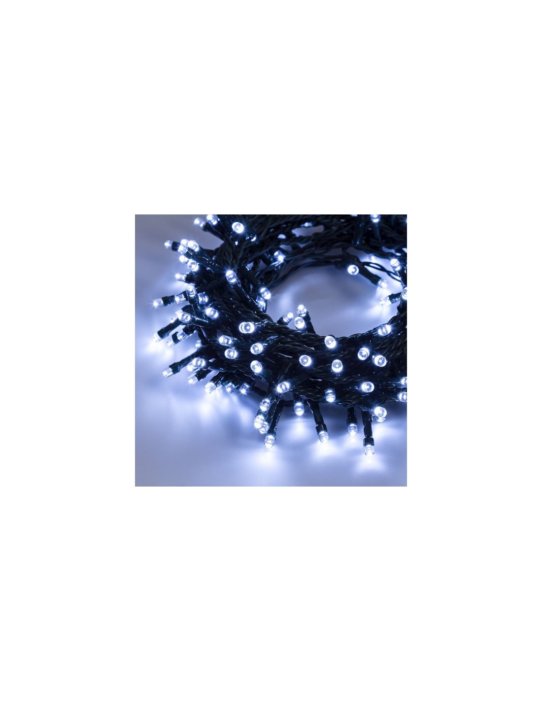 LUCI DI NATALE: vendita online Catena Luminosa di Natale 1200 LED Bianco Freddo – La Magia di Natale porta una luce brillante...