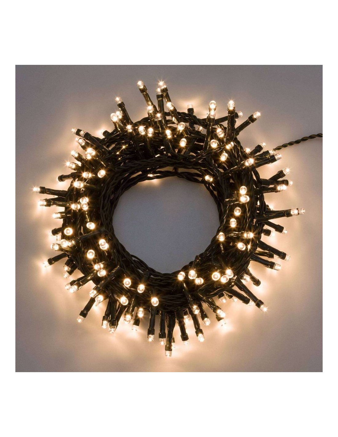 LUCI DI NATALE: vendita online Catena Luminosa 600 LED Bianco Caldo – La Magia di Natale riscalda il tuo ambiente! in offerta
