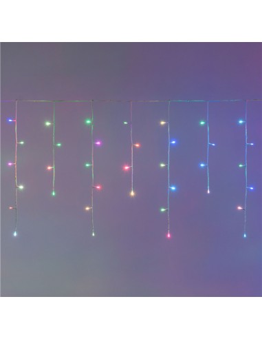 LUCI DI NATALE: vendita online Tenda Luminosa 180 LED Multicolor RGB – La Magia di Natale illumina la tua casa! in offerta