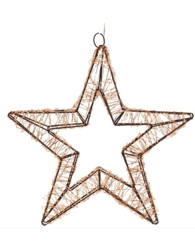 LUCI DI NATALE: vendita online Stella 3D Marrone Ø 35cm di Natale, La Magia di Natale a Casa Tua con 800 MicroLED Multiflash ...