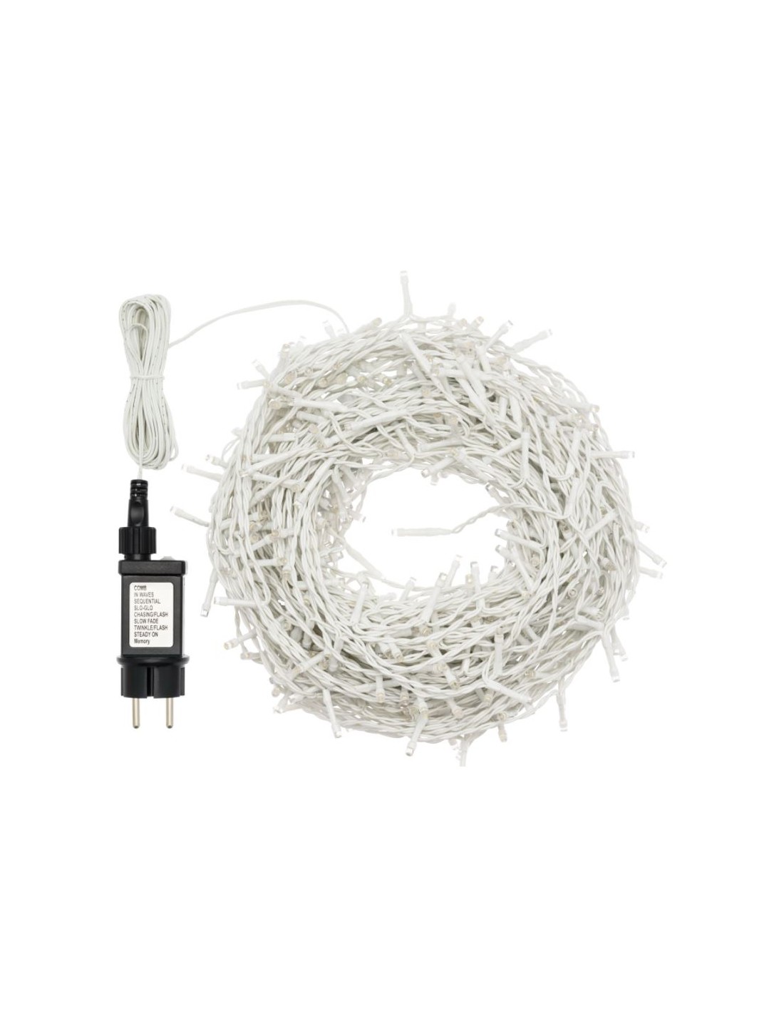 LUCI DI NATALE: vendita online Serie Luminosa Tenda 500 LED Bianco Caldo di Natale, La Magia di Natale per Decorare Ogni Ambi...