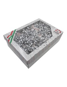 BUSTE E CARTE DA REGALO: vendita online COCCARDA STELLA ARGENTO 10 MM in offerta 2
