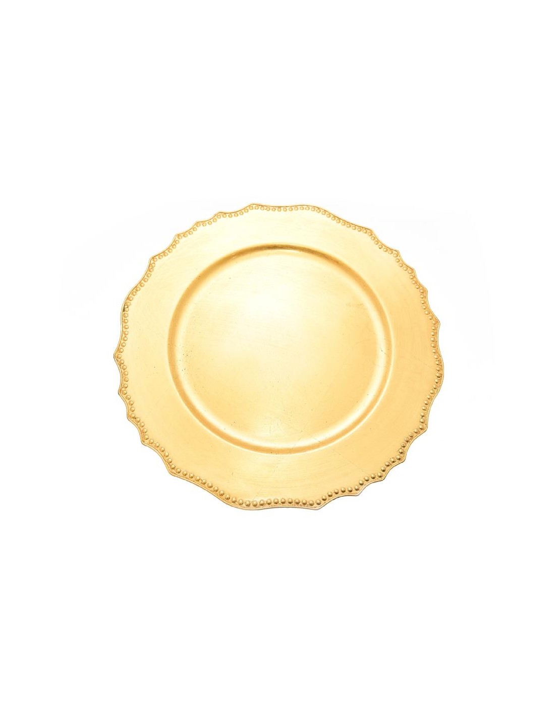 SOTTOPIATTI: vendita online SOTTOPIATTO 75157 FOGLIA ORO ROYAL 33CD in offerta