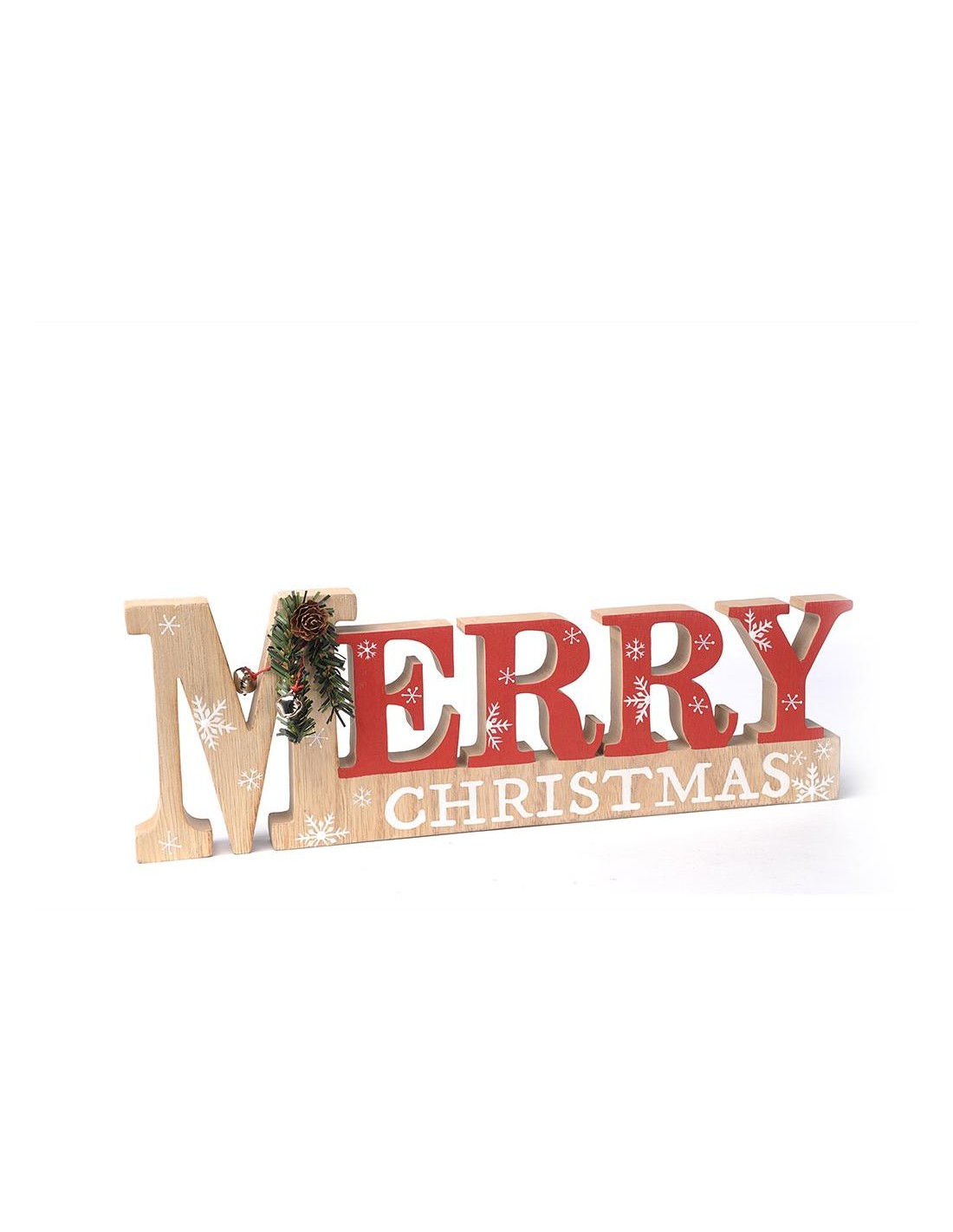 OGGETTISTICA NATALE: vendita online Decorazione Natalizia Merry Christmas di Natale - La Magia di Natale a casa tua! in offerta