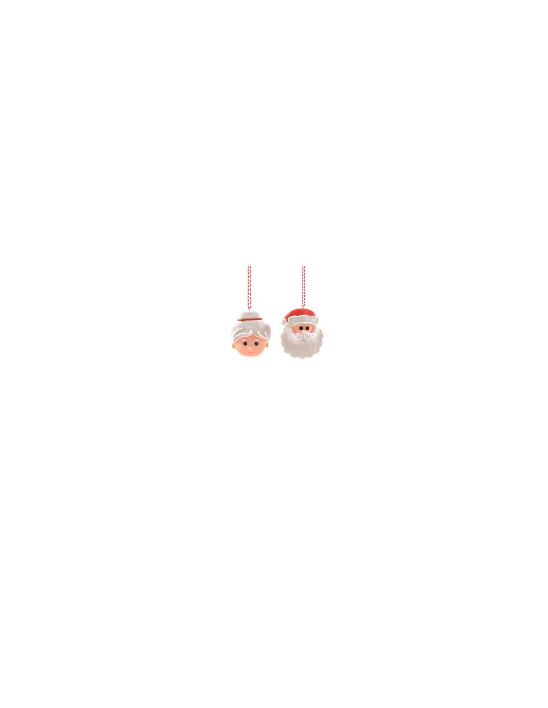 SFERE E PENDAGLI: vendita online PENDENTE 90789 NATALIZIO 8X9CM ASSORTITO in offerta
