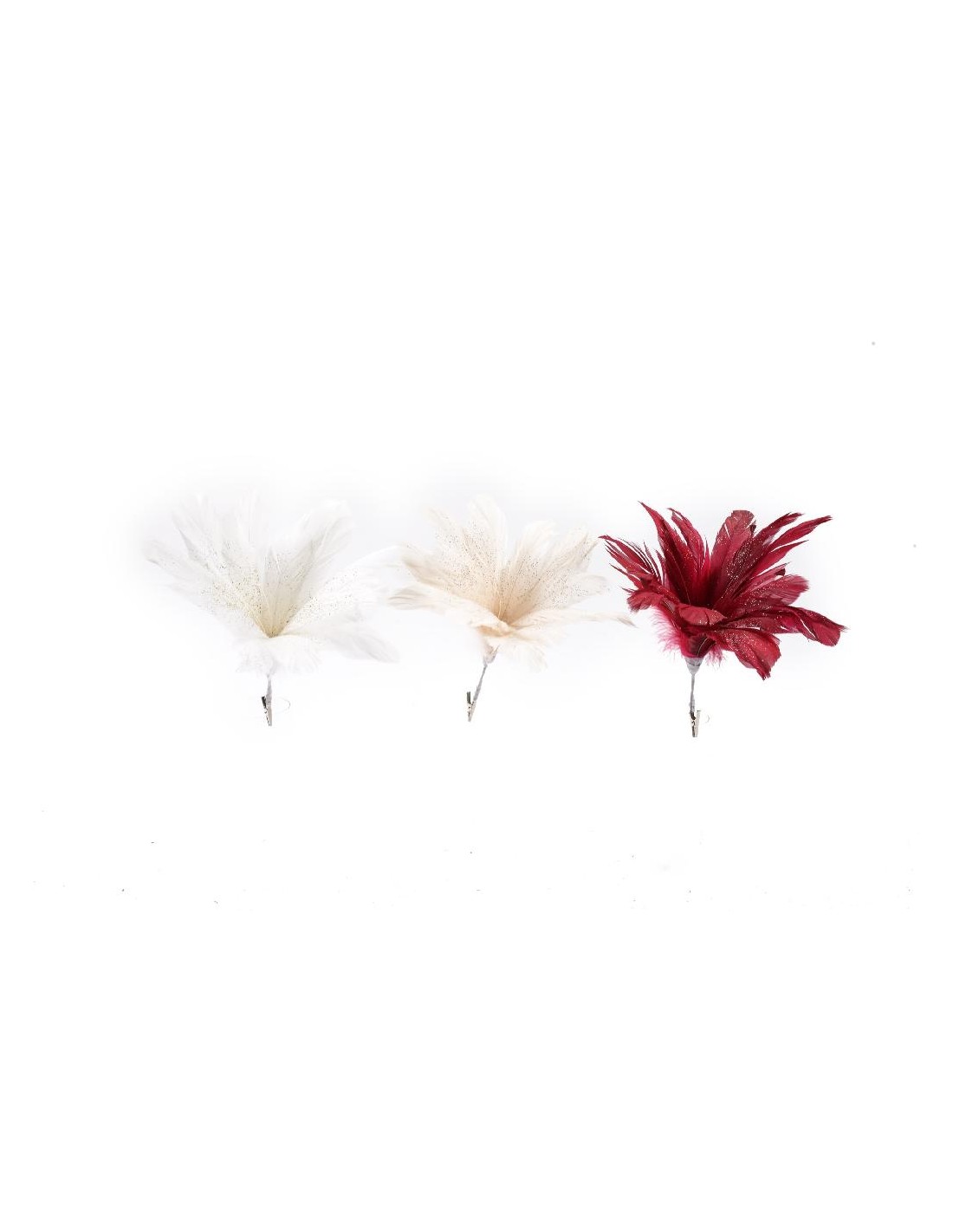 FIORI: vendita online FIORE IN PIUME 23X25CM COLORI ASSORTITI in offerta