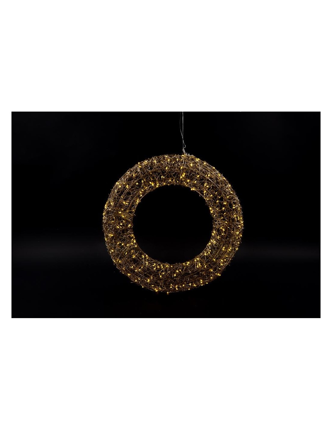 LUCI DI NATALE: vendita online Corona Supreme in Metallo D50CM con 300 Luci LED di Natale - La Magia di Natale a casa tua! in...