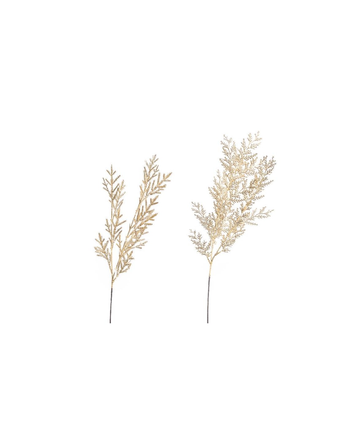 FIORI: vendita online TRALCIO NATALIZIO FOGLIE ORO 70CM ASSORTITO in offerta