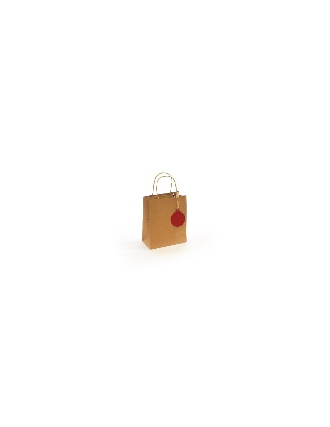 BUSTE E CARTE DA REGALO: vendita online SACCHETTO NATURA NATALIZIA 19X10X23CM DECORI ASSORTITI in offerta