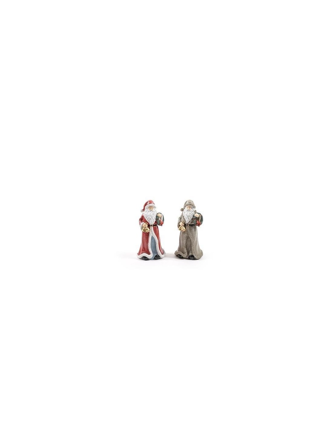 OGGETTISTICA NATALE: vendita online BABBO NATALE RESINA 12,5X9,5X25CM COLORI ASSORTITI in offerta