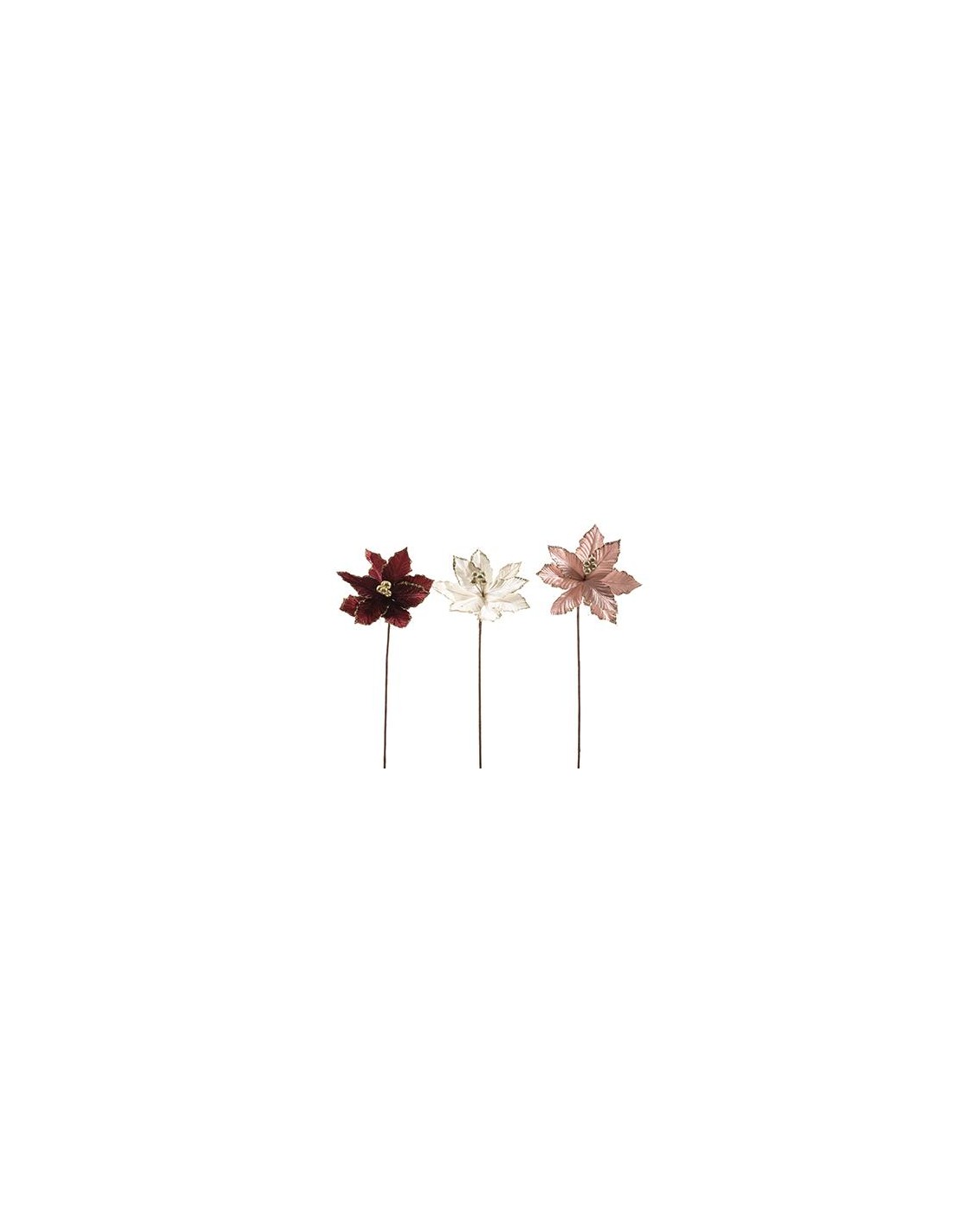 FIORI: vendita online STELLA DI NATALE 23X60CM COLORI ASSORTITI in offerta