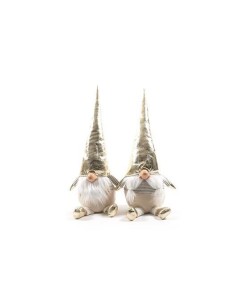 OGGETTISTICA NATALE: vendita online FERMAPORTA BABBO WHITE KING 33X26X73CM ASSORTITO in offerta