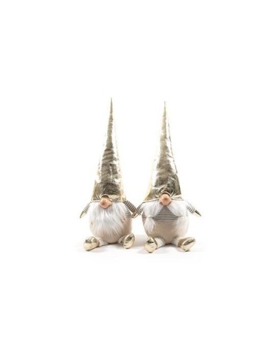 OGGETTISTICA NATALE: vendita online FERMAPORTA BABBO WHITE KING 33X26X73CM ASSORTITO in offerta