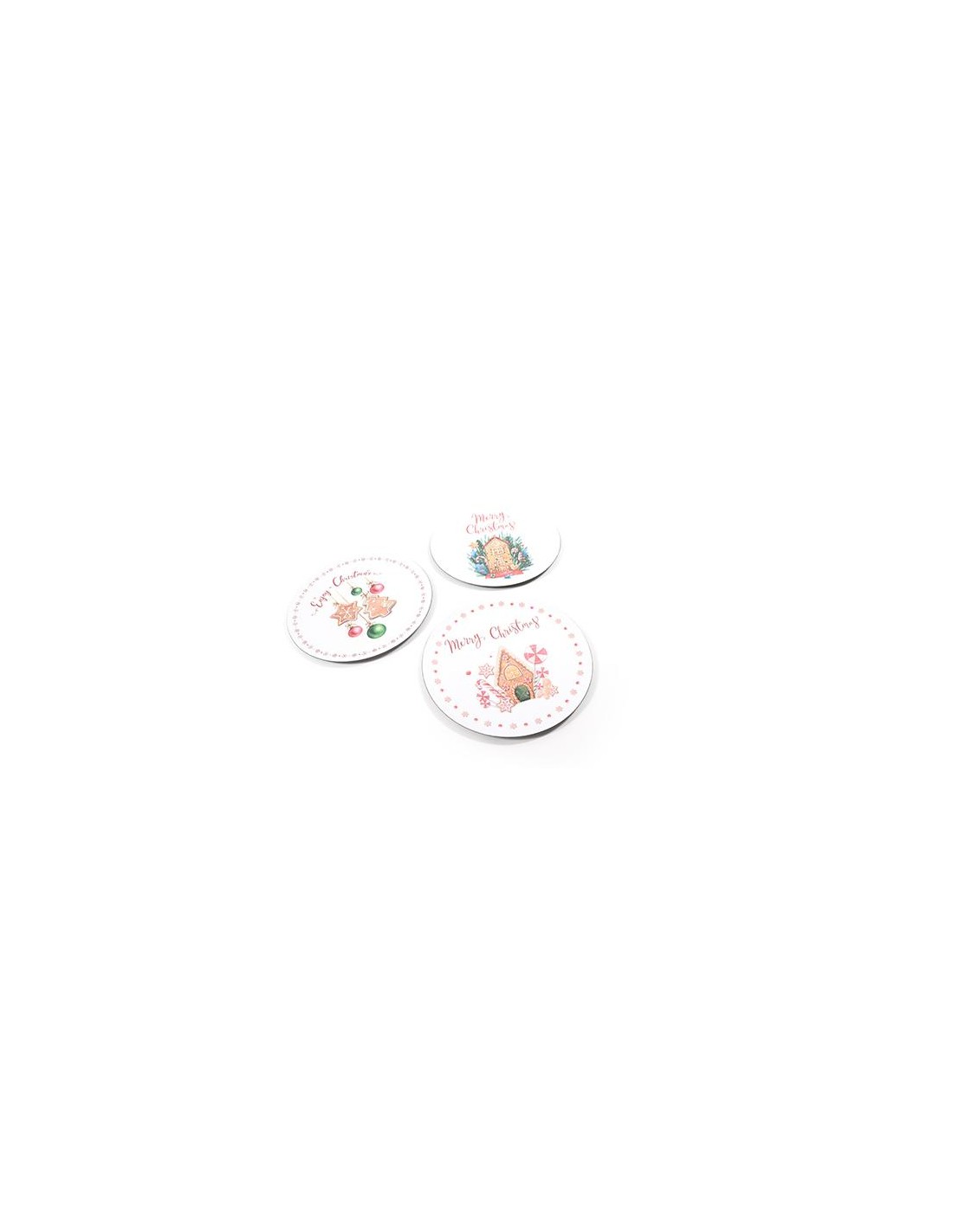 SOTTOPIATTI: vendita online SOTTOPIATTO NATALIZIO PLASTICA D33CM ASSORTITO in offerta