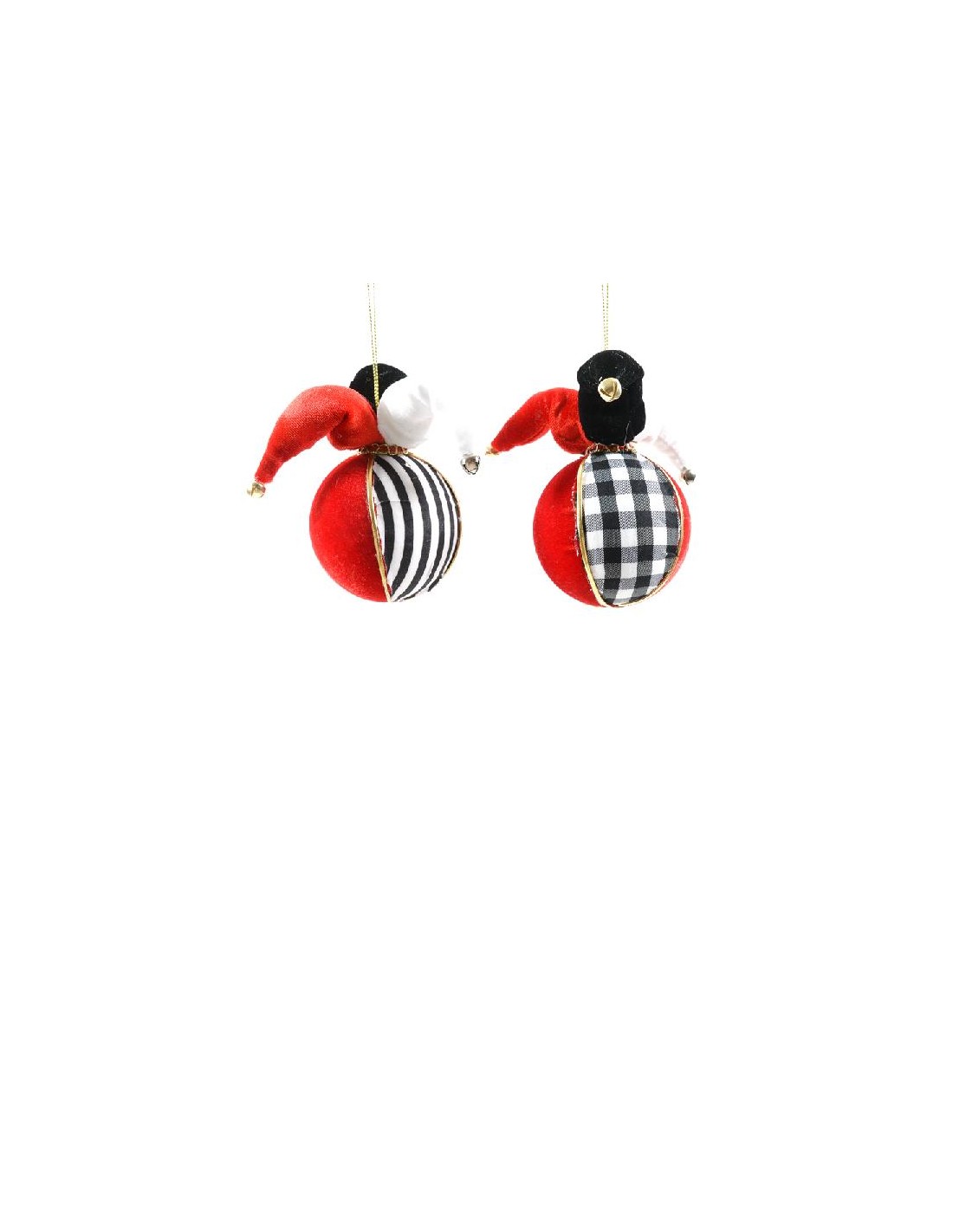 SFERE E PENDAGLI: vendita online SFERA DA APPENDERE JOKER 14X14X11CM DECORI ASSORTITI in offerta