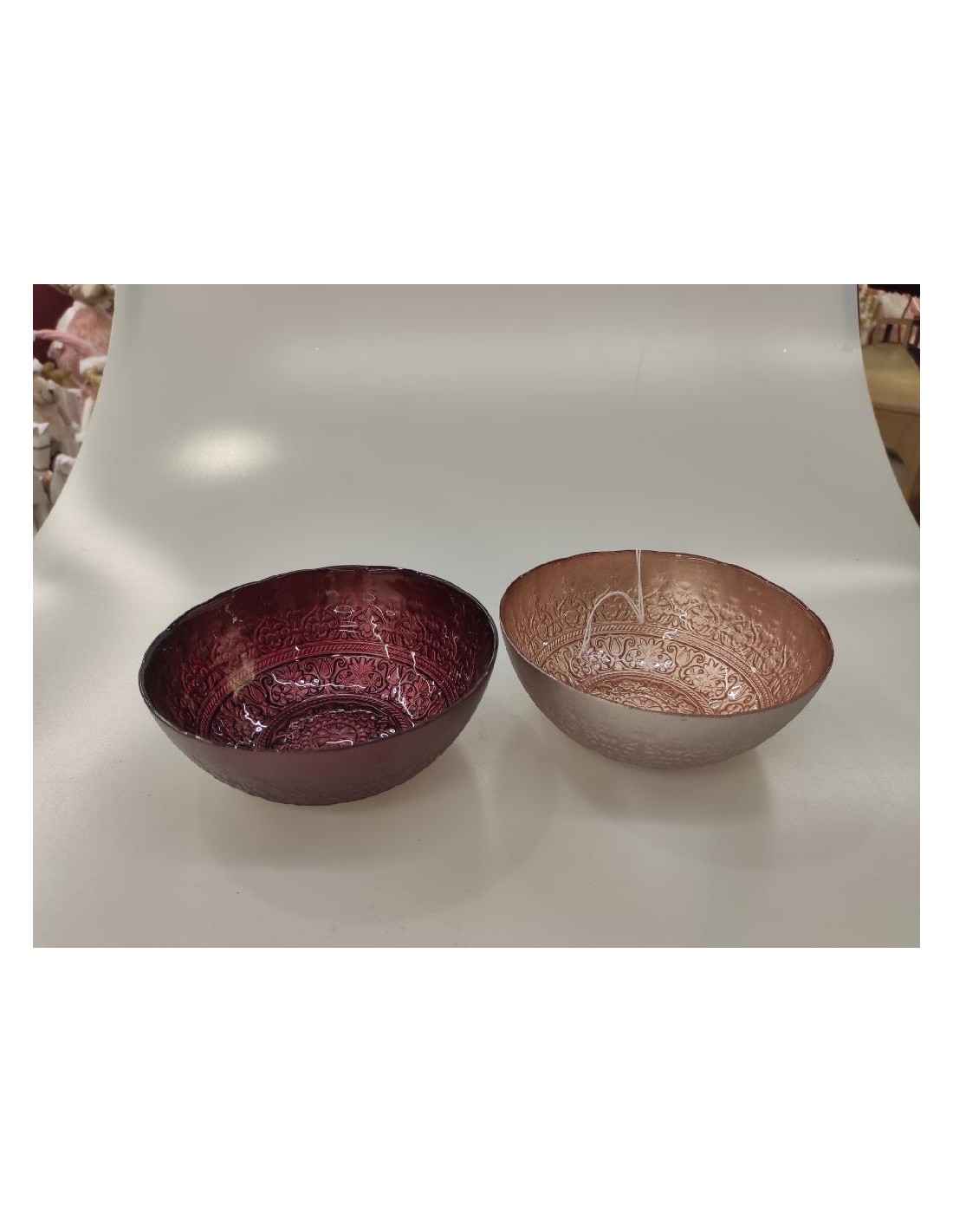 VETRERIE: vendita online CIOTOLA ALINEA VETRO 11X7CM COLORI ASSORTITI in offerta