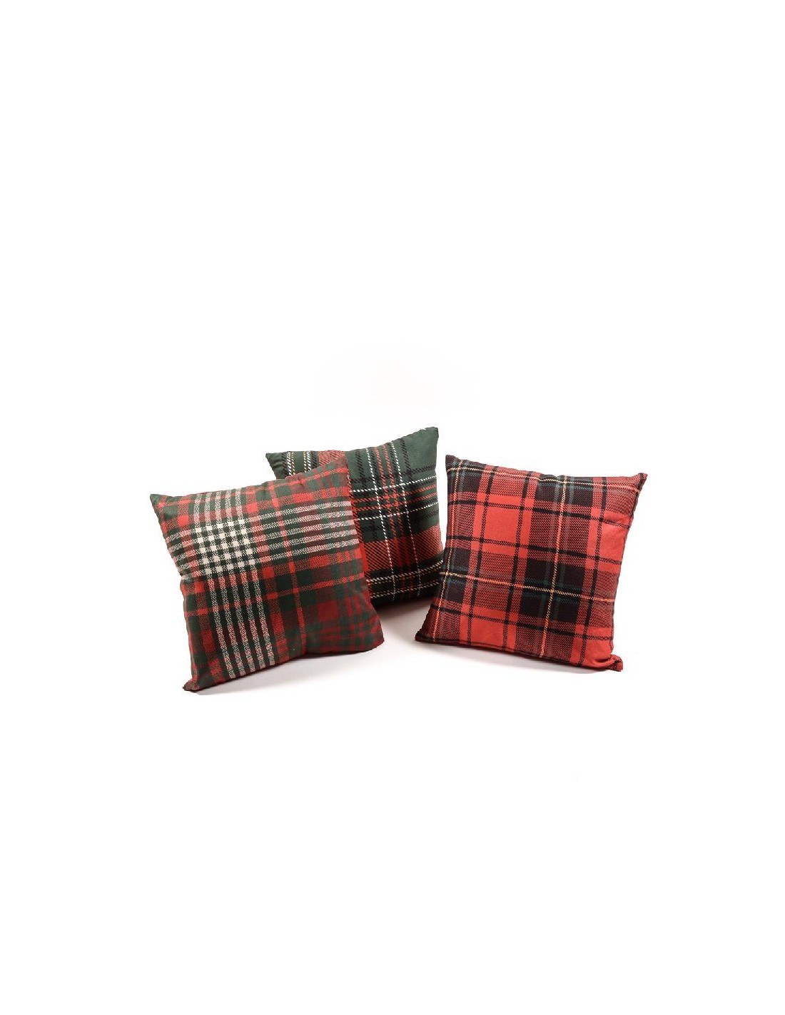 TESSILE: vendita online CUSCINO TARTAN LINE 45X45CM ASSORTITO in offerta