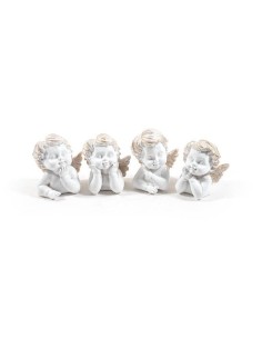 OGGETTISTICA NATALE: vendita online Angelo in Resina 8X8X6CM Assortito - La Magia di Natale a Casa Tua in offerta