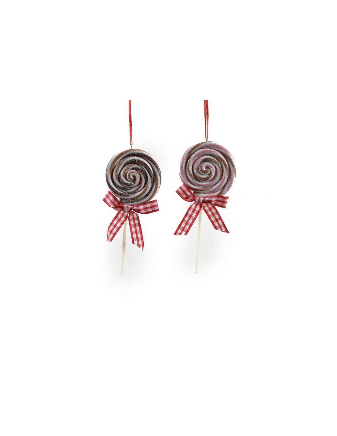 SFERE E PENDAGLI: vendita online PENDENTE LECCA LECCA ARGILLA MORBIDA 7X2X14,5CM ASSORTITO in offerta