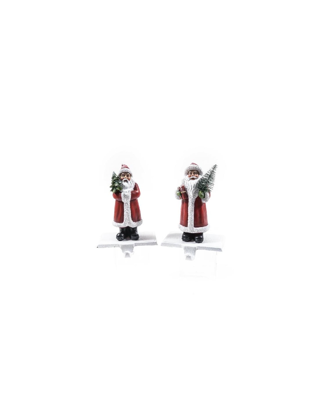 OGGETTISTICA NATALE: vendita online Supporto per Calza Babbo in Resina 17x11x8,5cm Assortito - Decorazione Natalizia Festiva ...