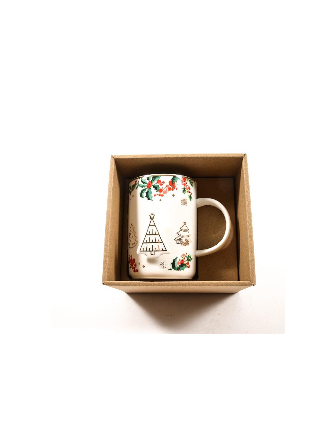 PORCELLANE: vendita online TAZZA MUG PORCELLANA E ORO ZECCHINO 11X11X9CM in offerta