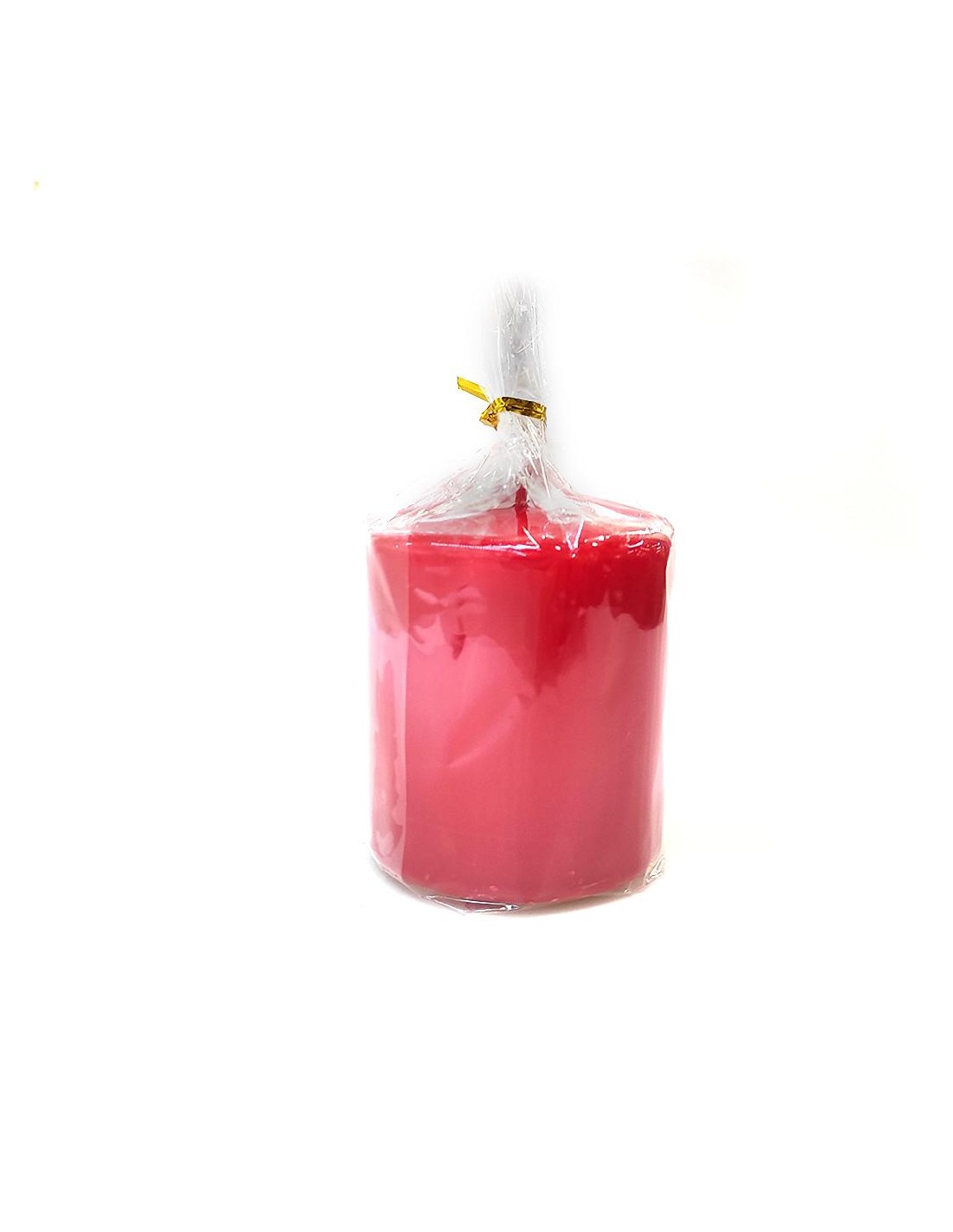 CANDELE E GIROCANDELE: vendita online CANDELA PILLAR LUCIDA 8X7CM ROSSO in offerta