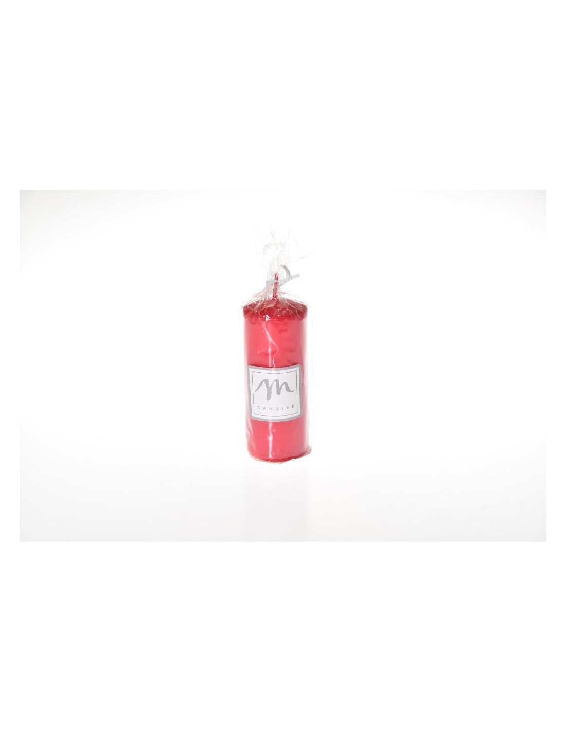 CANDELE E GIROCANDELE: vendita online CANDELA PILLAR LUCIDA ROSSO 10X4CM in offerta