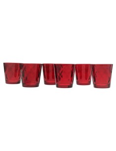 VETRERIE: vendita online CONF 6 BICCHIERI KALEIDO 25CL LUSTRO ROSSO in offerta