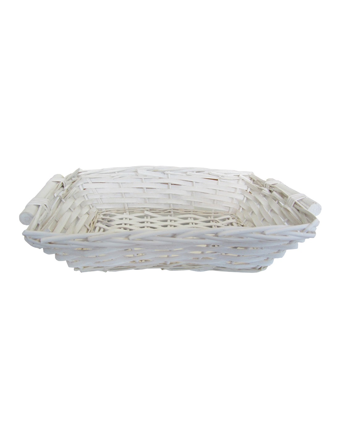 CESTERIA: vendita online CESTO 26115 VIMINI BIANCO 36X27X10 in offerta