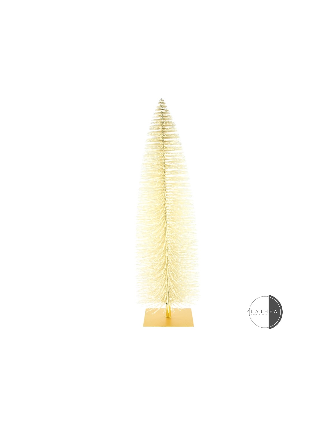 OGGETTISTICA NATALE: vendita online ALBERO AVORIO D28X110CM PVC/METALLO in offerta
