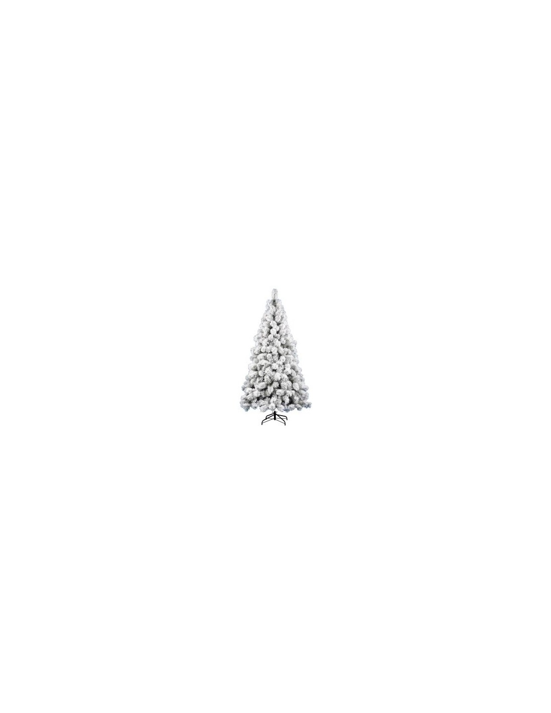 ALBERI DI NATALE: vendita online Albero di Natale "des alpes" altezza 180 cm diametro 93cm con 312 rami floccato in offerta
