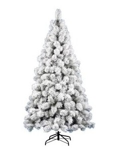 ALBERI DI NATALE: vendita online Albero di Natale "des alpes" altezza 180 cm diametro 93cm con 312 rami floccato in offerta