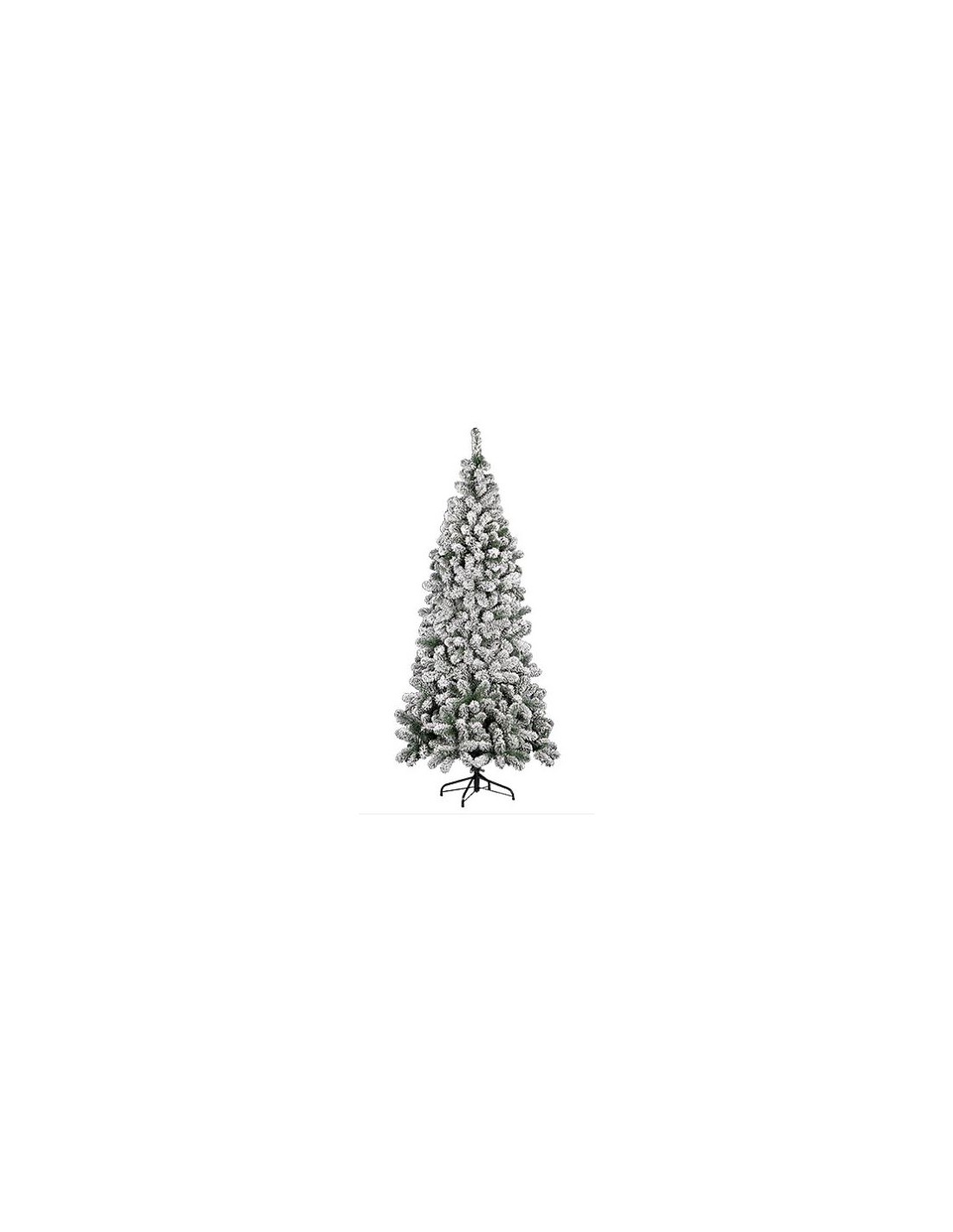 ALBERI DI NATALE: vendita online Albero di Natale Floccato "Kenya" da 180cm in PVC e PE di alta qualità in offerta