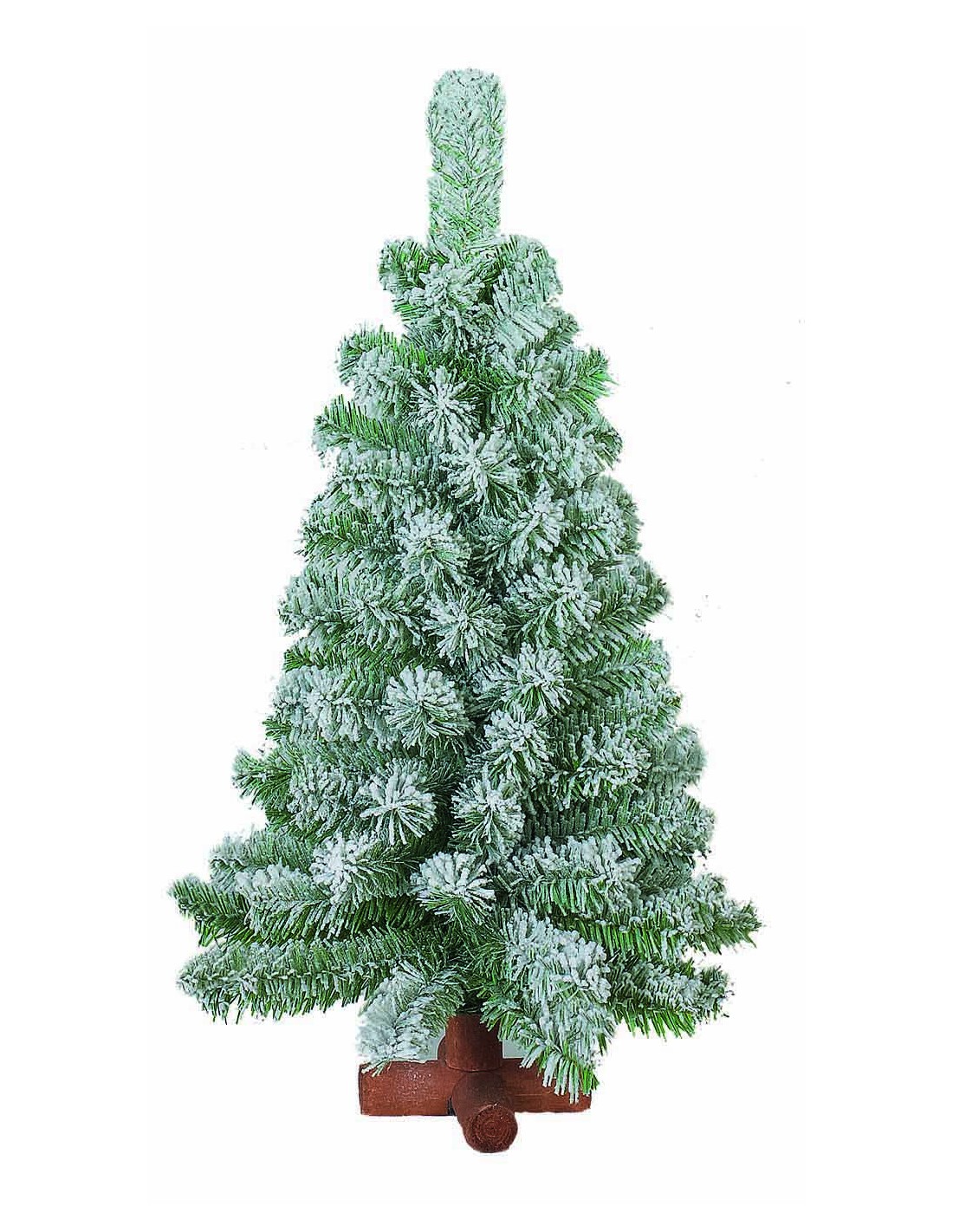 ALBERI DI NATALE: vendita online Pinetto altezza 60 cm innevato pvc in offerta