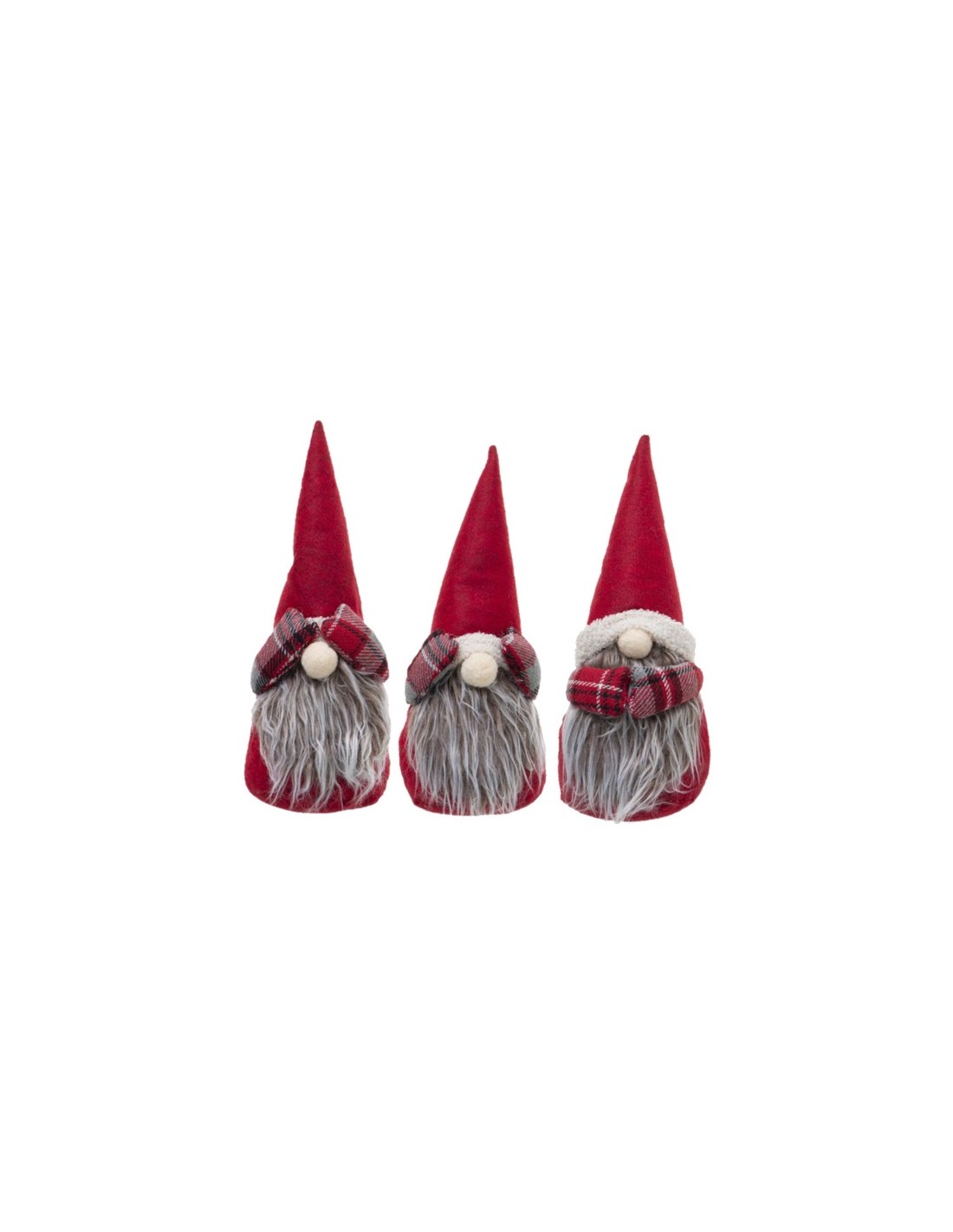 OGGETTISTICA NATALE: vendita online GNOMO NATALIZIO 71687 NON SENTO/PARLO/VEDO ASSORTITO in offerta