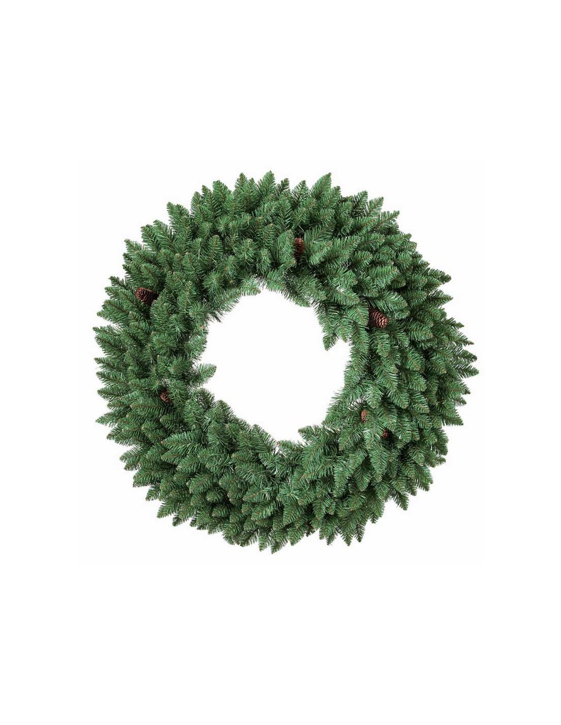 BOE E GHIRLANDE: vendita online CORONA 8339.713 CON PIGNE 55CM in offerta