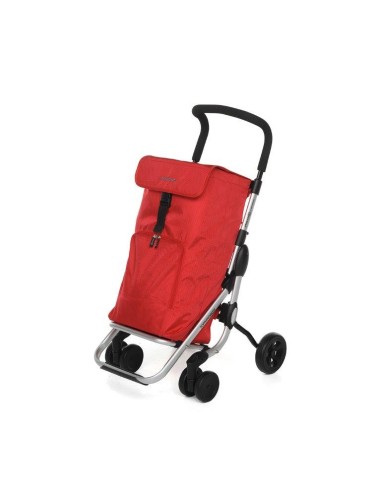 CARRELLI SPESA: vendita online Foppapedretti Help Carrello Spesa, Corallo, Leggero e Chiudibile, Borsa Capiente 39,5 L, Manig...