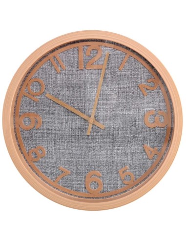 OROLOGI: vendita online OROLOGIO 187177 PLASTICA 31CM GRIGIO EFFETTO LEGNO in offerta