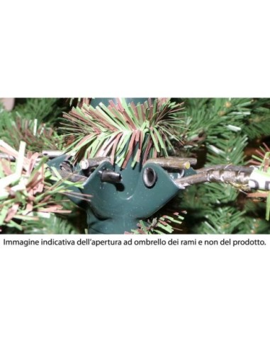 ALBERI E BASI DI NATALE: vendita online Albero di Natale "Montecarlo" da 240 cm e diametro 119 cm in offerta